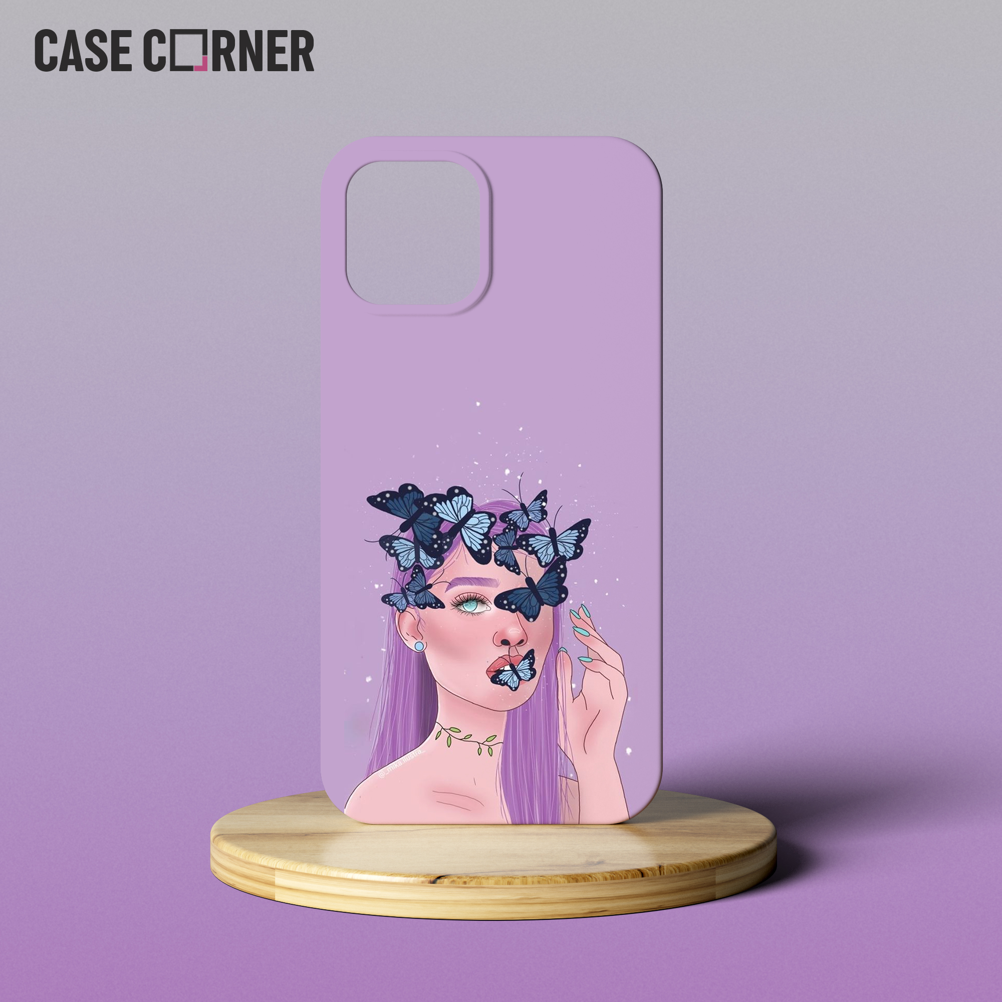 Girl Illustration Case