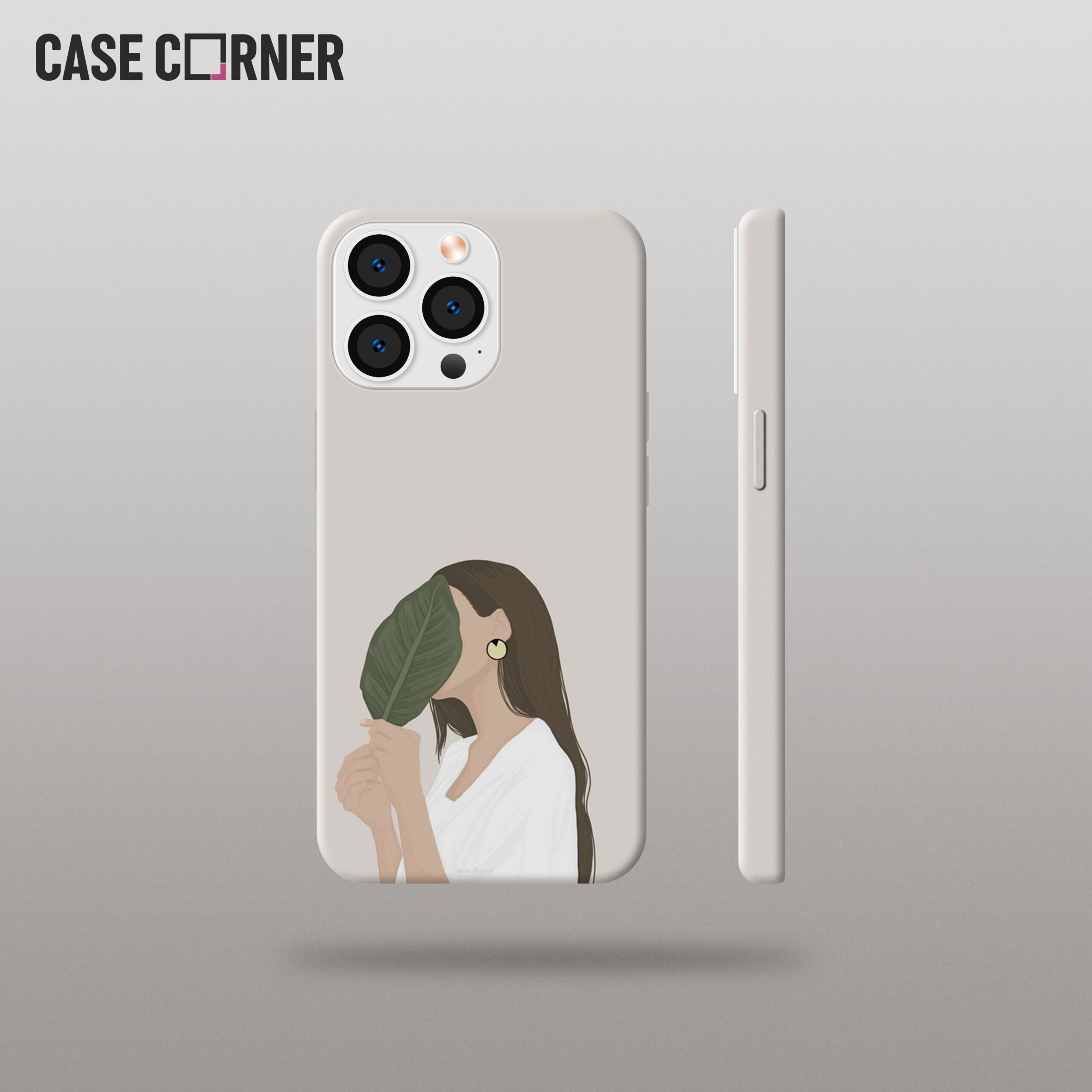 Girl Illustration Case