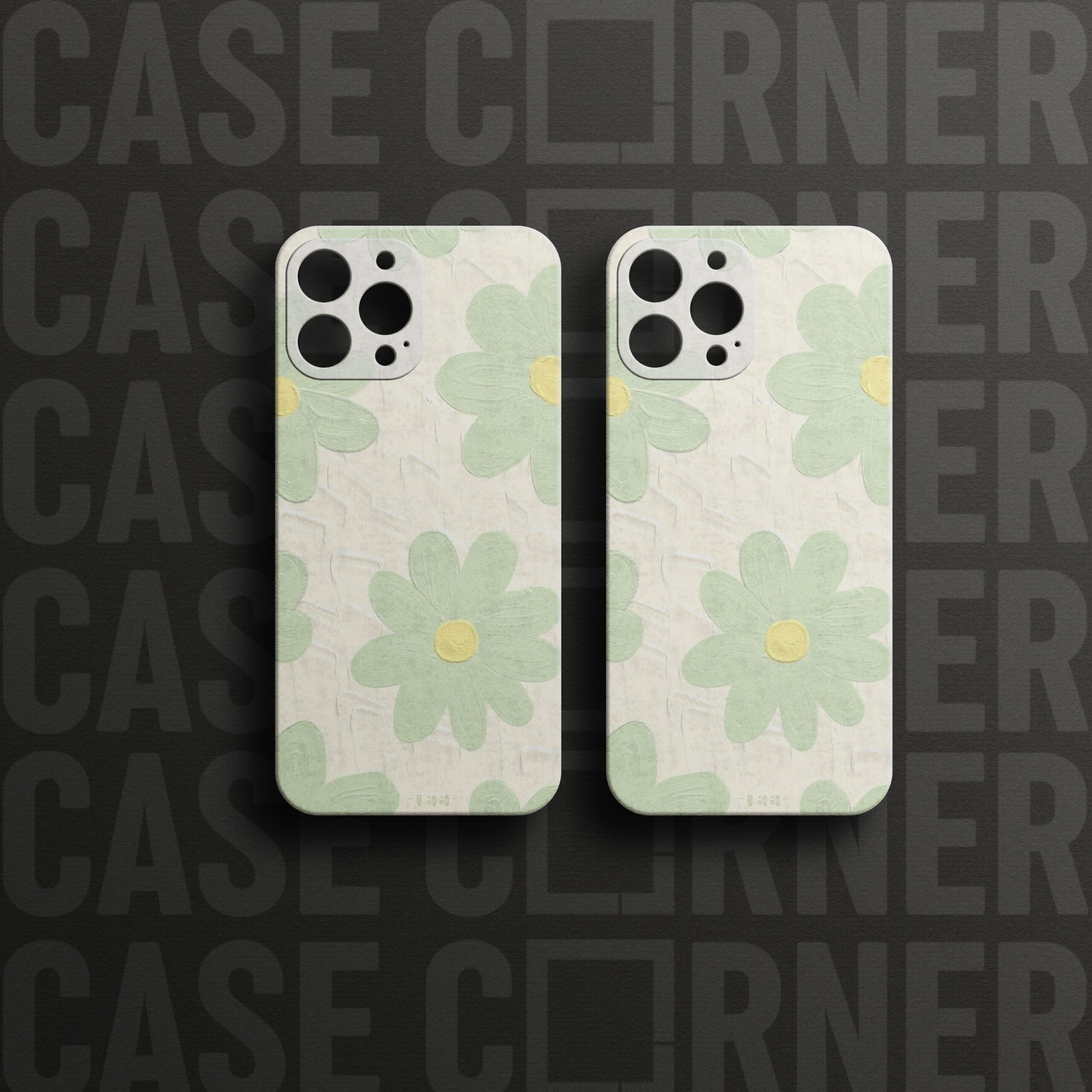 3D Floral Case