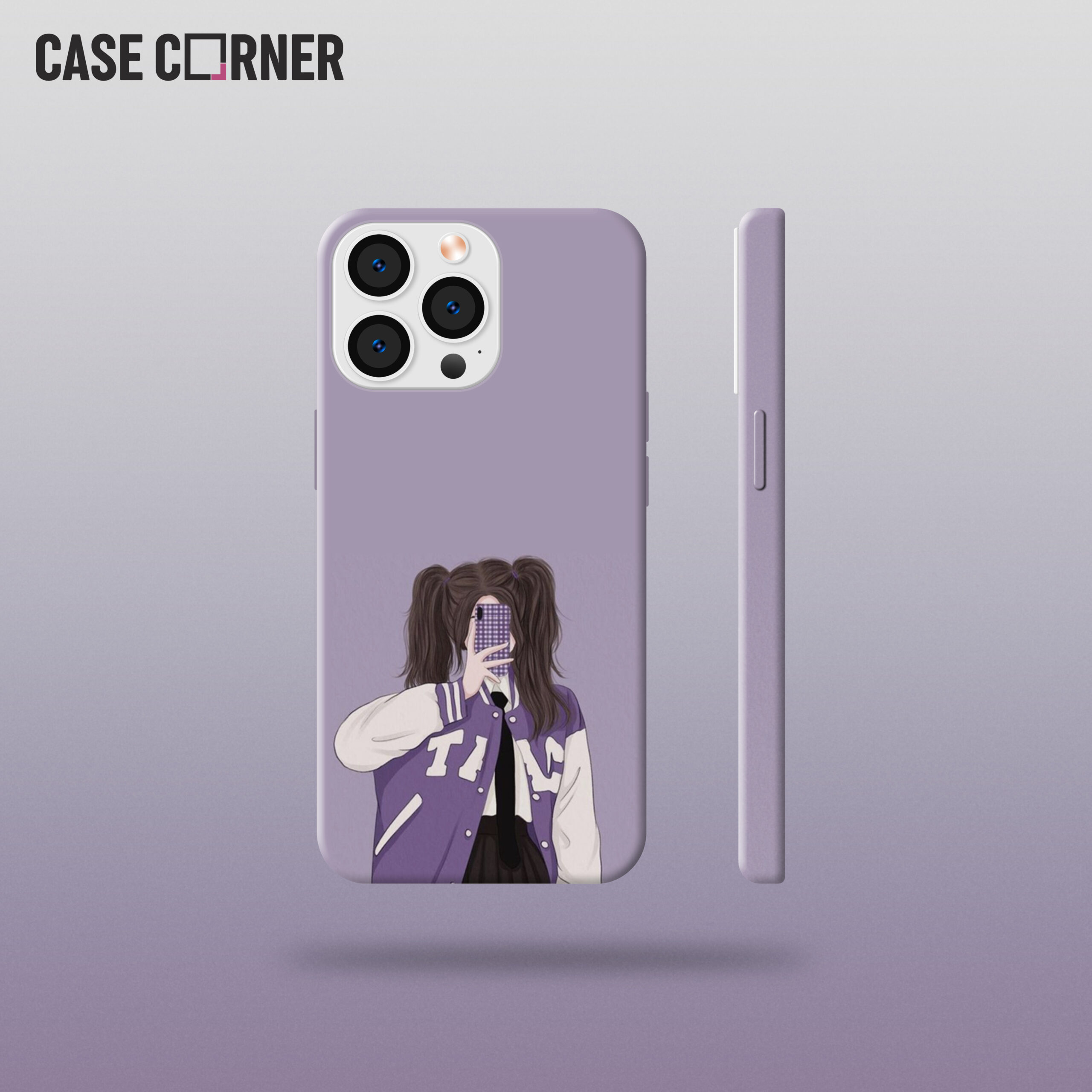 Girl Illustration Case