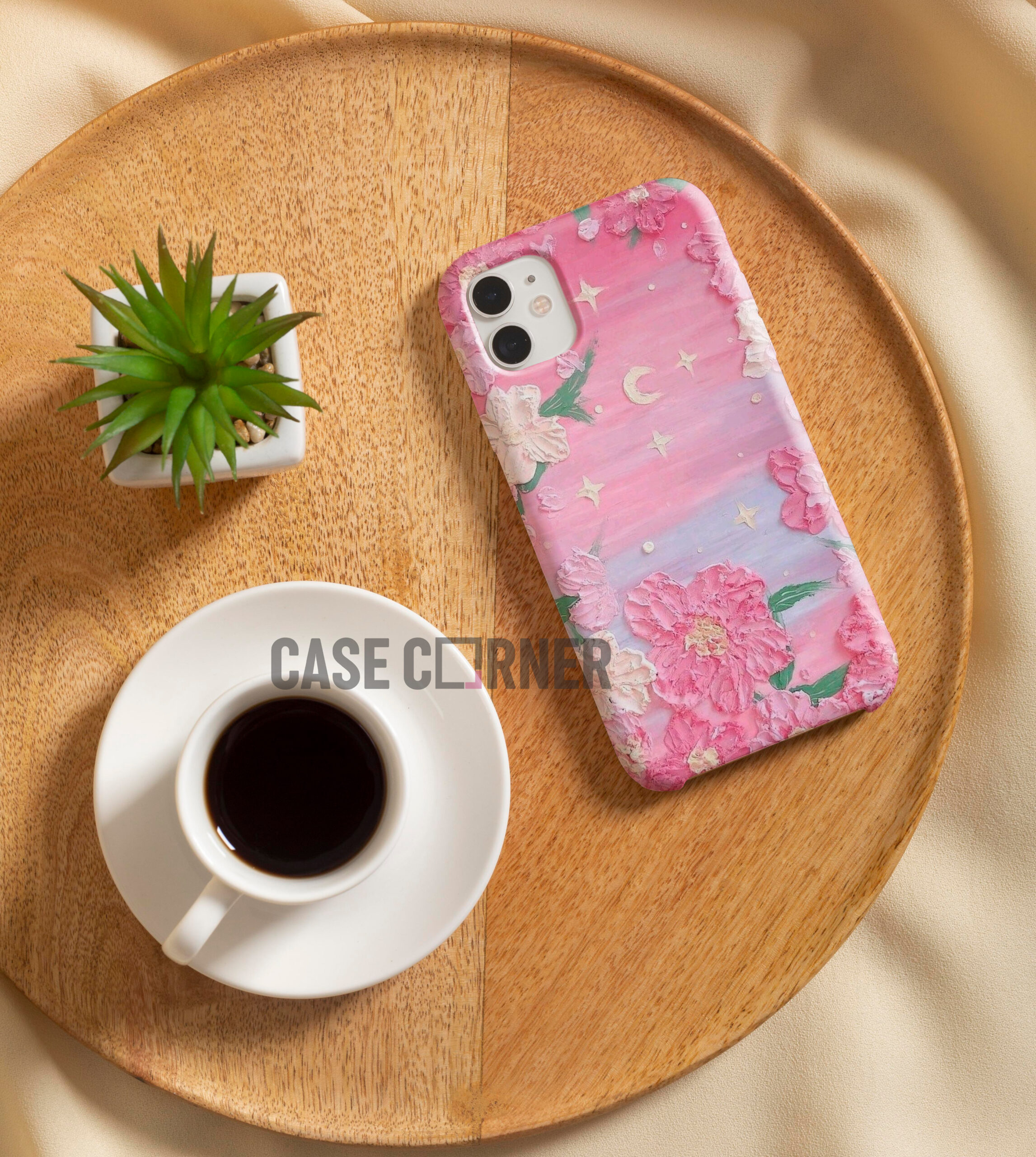 3D Floral Case