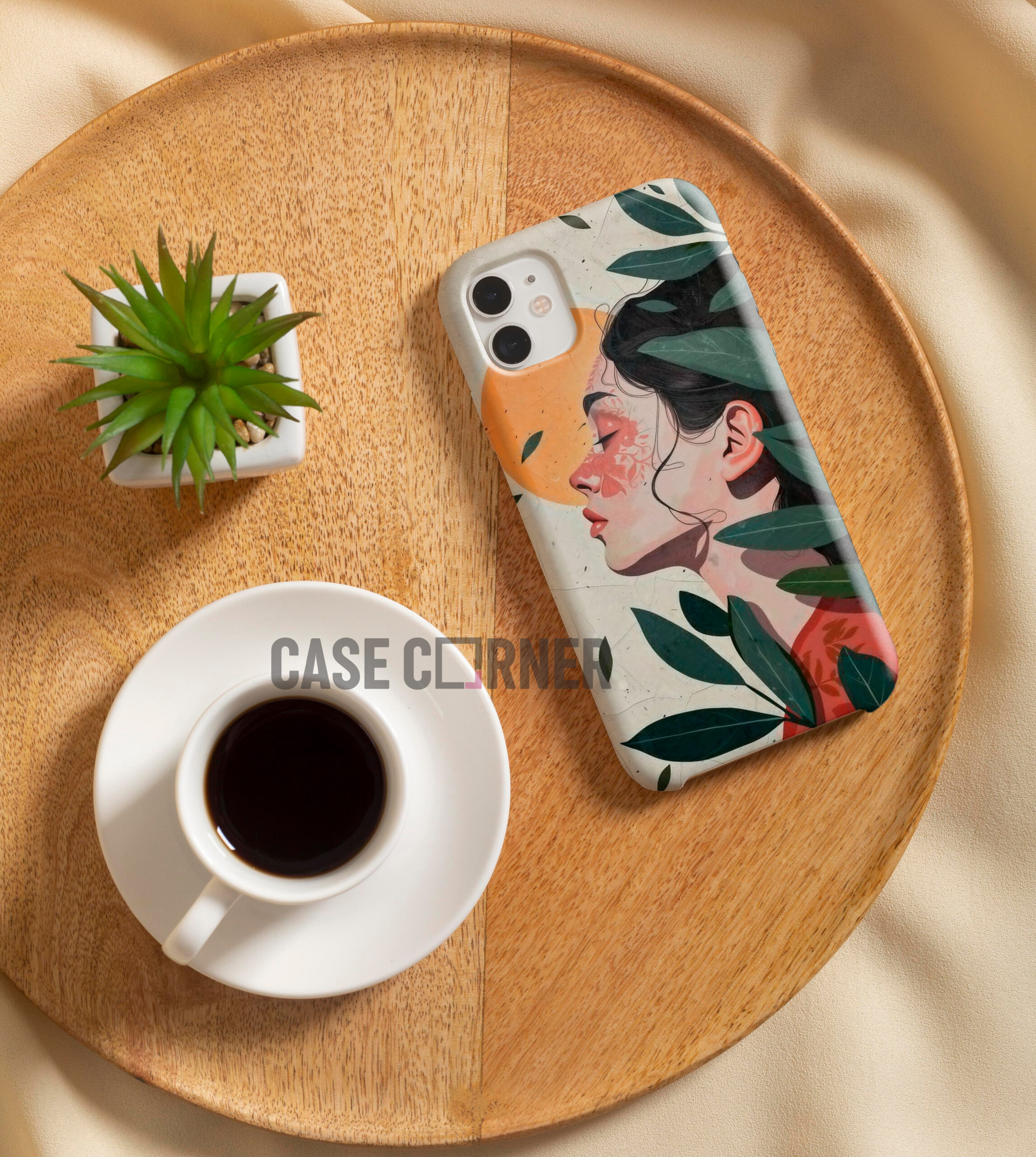 Girl Illustration Case